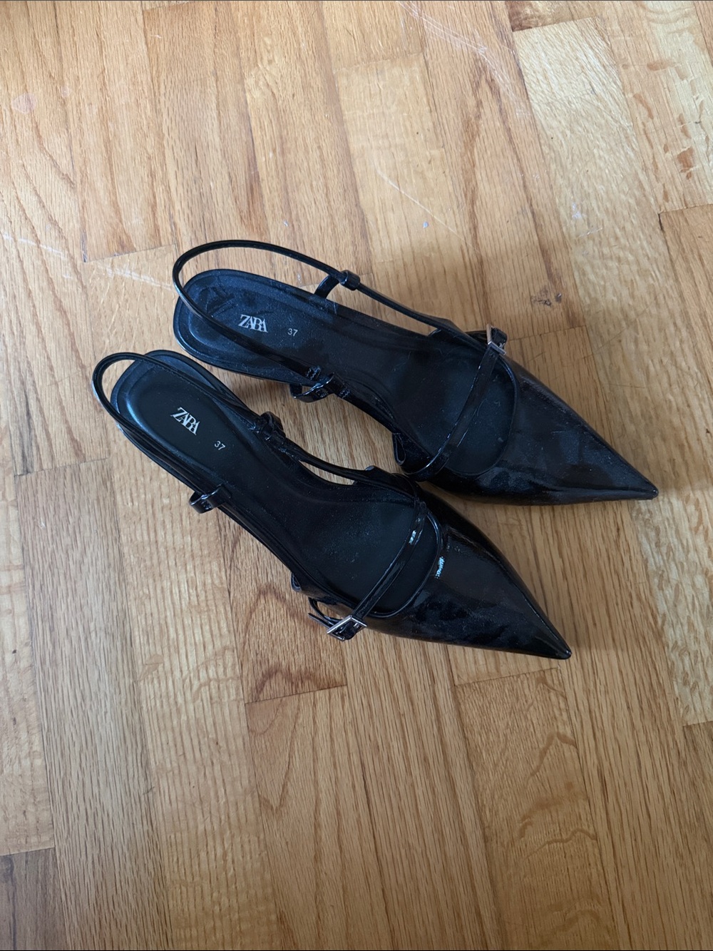 Zara pointed toe heels